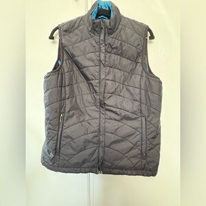 Lands' End Women’s Black Quilted Vest